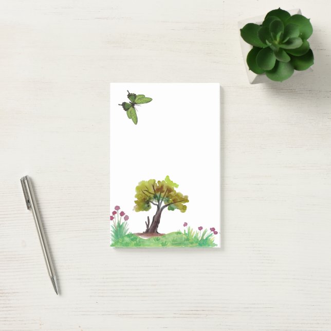 Post-it Notes Dehors la verdure (Bureau)