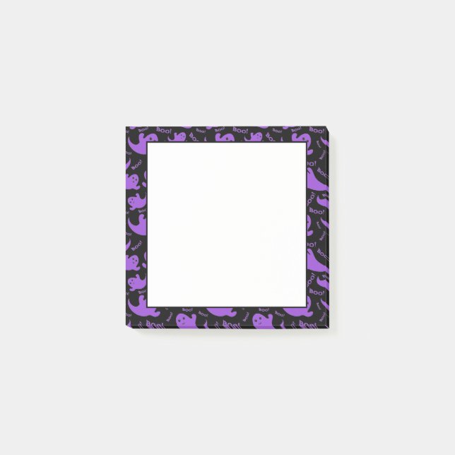 Post-it® Notes des billets de Halloween Boo Ghosts (Devant)