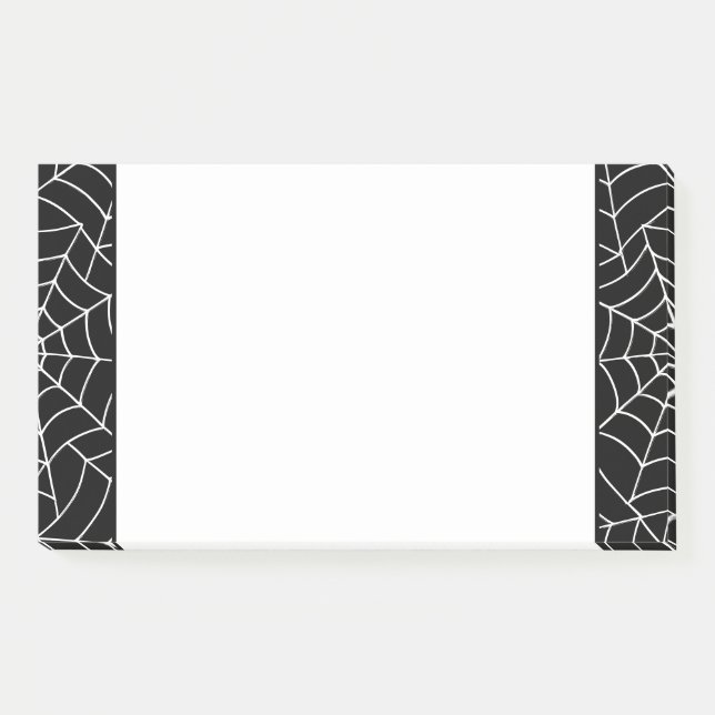 Post-it® Notes des billets de Halloween Webs (Devant)