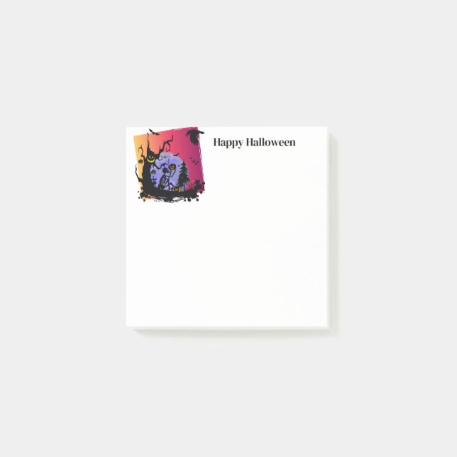 Post-it® Notes d'Halloween (Devant)