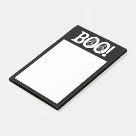 Post-it® Notes d'Halloween noir et blanc