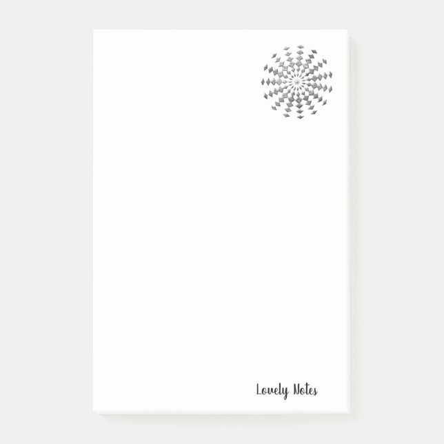 Post-it® Notes Diamant  (Devant)