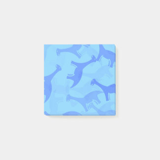 Post-it Notes Dinosaure Bleu