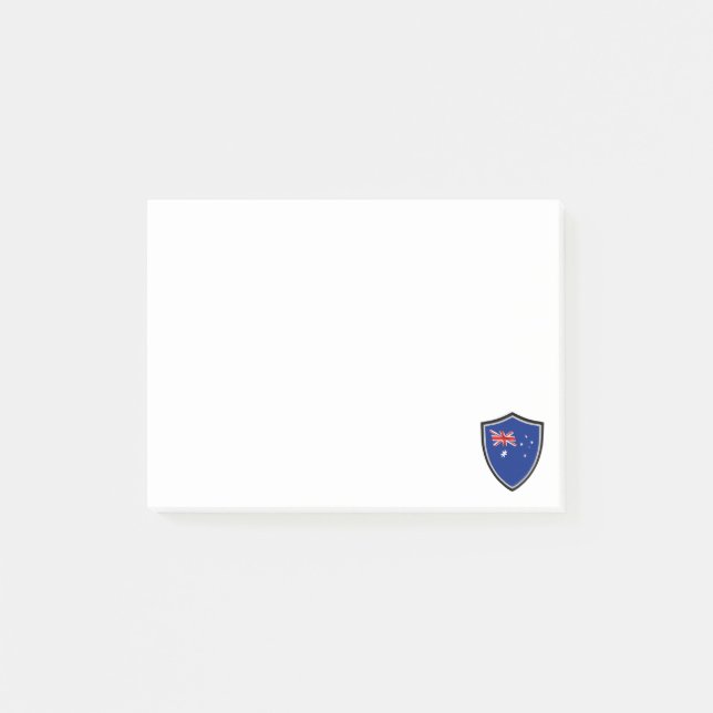 Post-it® Notes du drapeau australien (Devant)
