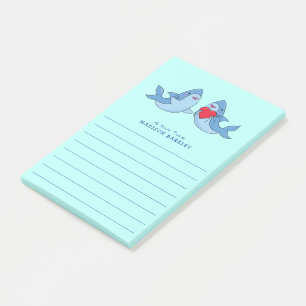 Post-it® Notes du post-it de Shark Kid's Cute Kawaii