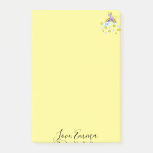 Post-it Notes Einhorn Regenbogen Glückliche Wolken Klebezettel