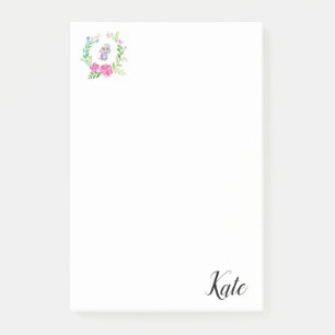 Post-it Notes Éléphant Floral