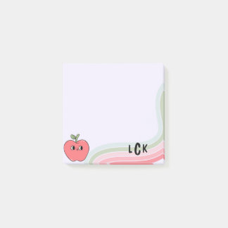 Post-it Notes Enseignant Pomme