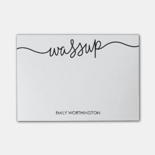 Post-it® Notes faites sur commande en lettres de