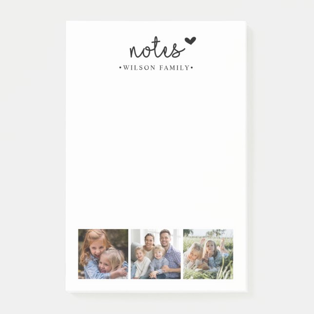 Post-it® Notes Famille Collage de photos  (Devant)