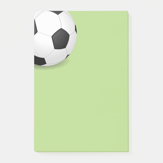 Post-it-Notes-Fußball-Ball Post-it Klebezettel (Vorderseite)