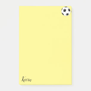 Post-it Notes Fußball Klebezettel