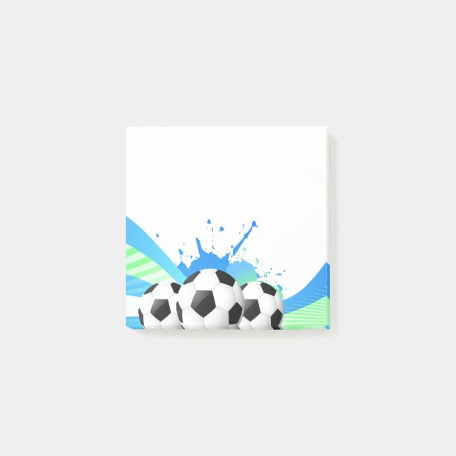 Post-it-Notes-Fußball Post-it Klebezettel (Vorderseite)