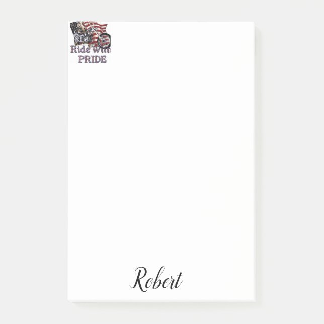 Post-it Notes Harley Davidson (Devant)