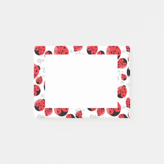 Post-it-Notes-Ladybug - Post-it-Notes Post-it Klebezettel (Vorderseite)