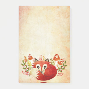 Post-it® Notes Lazy Foxy 4x6