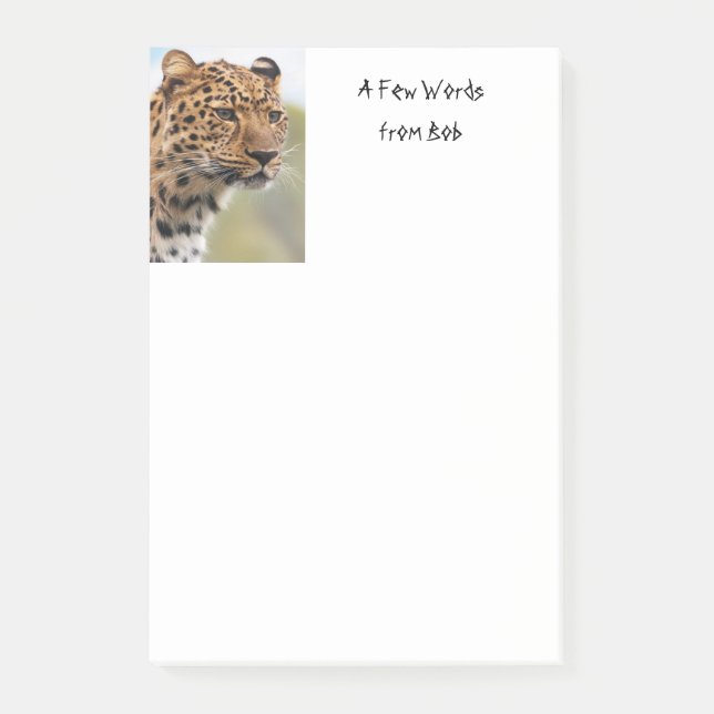 Post-it Notes Leopard Klebezettel (Vorderseite)