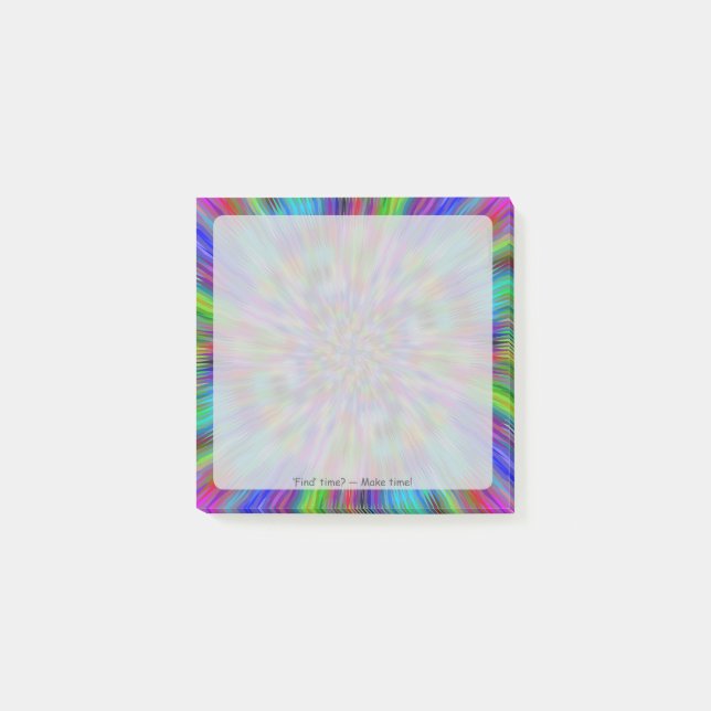 Post-it Notes — Make time Klebezettel (Vorderseite)