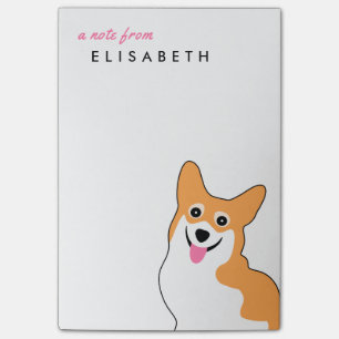 Post-it® Notes mignonnes de corgi