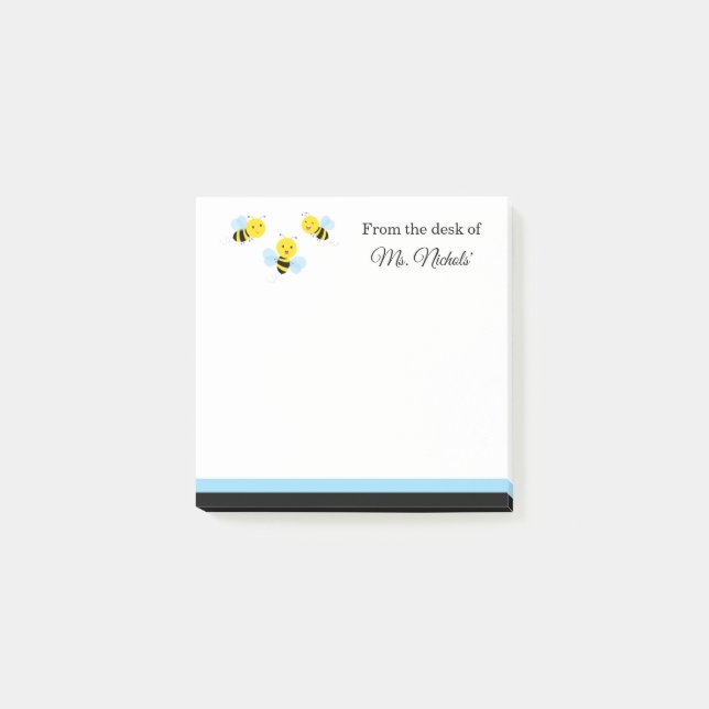 Post-it® Notes mignonnes de Courrier-It® d'affiche de salle (Devant)