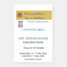 Post-it Notes | Minimalist | Custom | Elegant