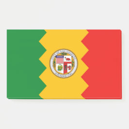 Post-it Notes mit Flagge von Los Angeles, USA Post-it Klebezettel