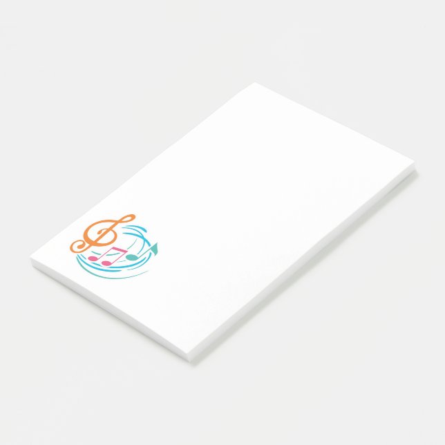Post-it® Notes musicales (Incliné)