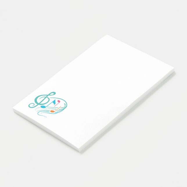 Post-it® Notes musicales (Incliné)