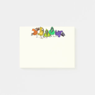 Post-it® Notes Oiseaux Drôles