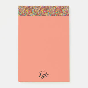 Post-it-Notes Paisley Post-it Klebezettel