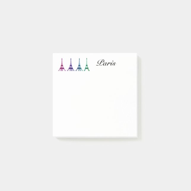 Post-it-Notes-Paris Post-it Klebezettel (Vorderseite)