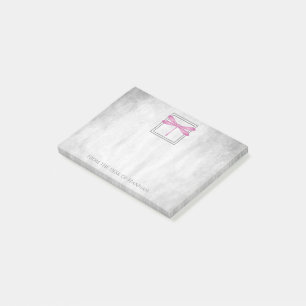 Post-it® Notes personnalisées de la libellule magenta
