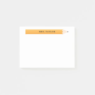 Post-it® Notes personnalisées de l'enseignant