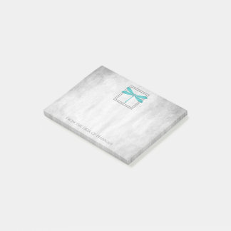 Post-it® Notes personnalisées de libellules turquoises