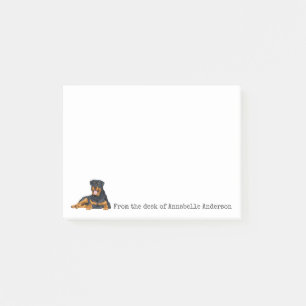 Post-it® Notes personnalisées de Rottweiler