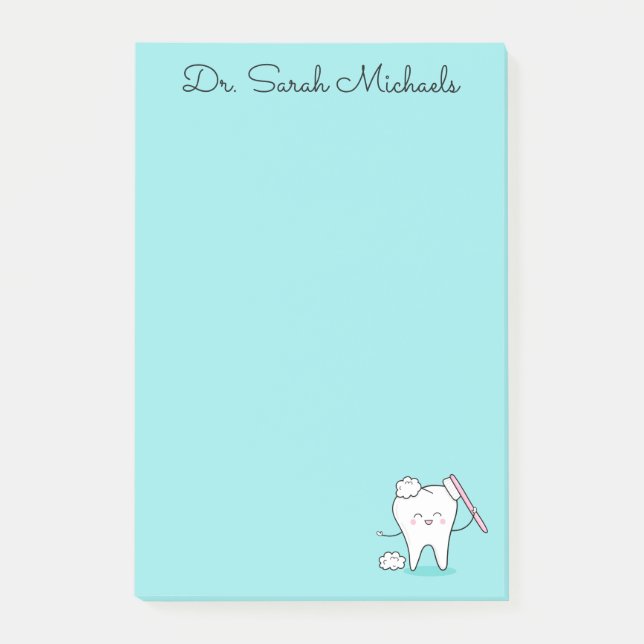 Post-it® Notes personnalisées du bureau des dentistes (Devant)