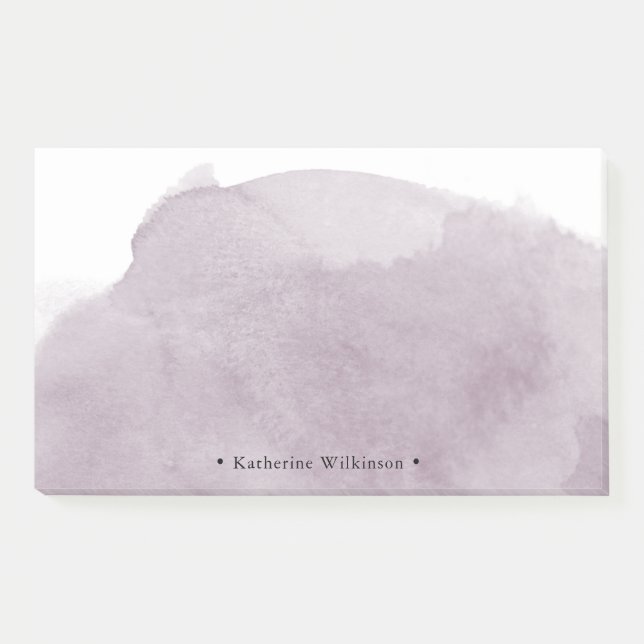 Post-it® Notes personnalisées du nuage d'aquarelle (Devant)