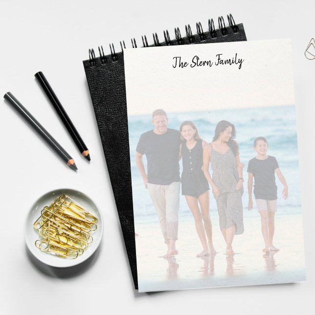 Post-it® Notes personnalisées Photo famille complète (Créateur téléchargé)