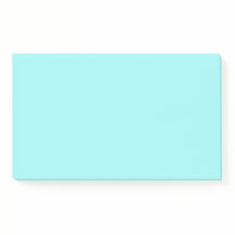 Notes Post-it bleu clair Aqua