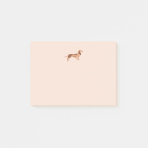 Post-it® Notes Post-It®, dachshund de 10,2 cm x 7,6 cm