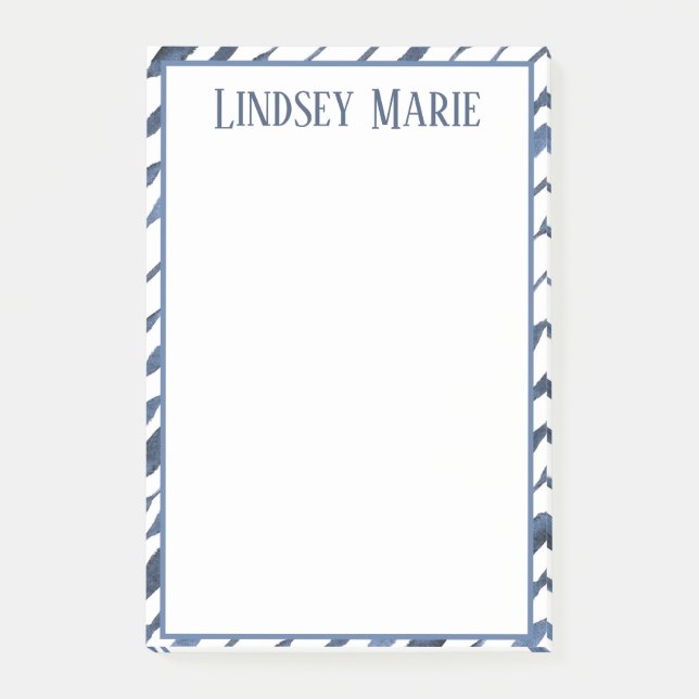 Post-it® Notes post-it de COULEUR D'EAU PERSONNALISÉE (Devant)