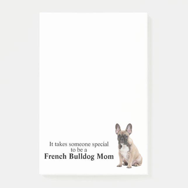 Post-it® Notes post-it de Frenchie Mom (Devant)