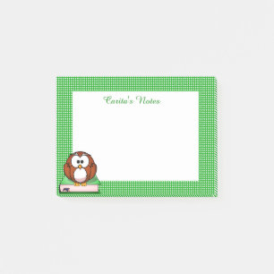 Post-it® Notes post-it de la Chouette du livre