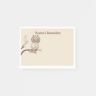Post-it® Notes post-it de la Chouette Sage