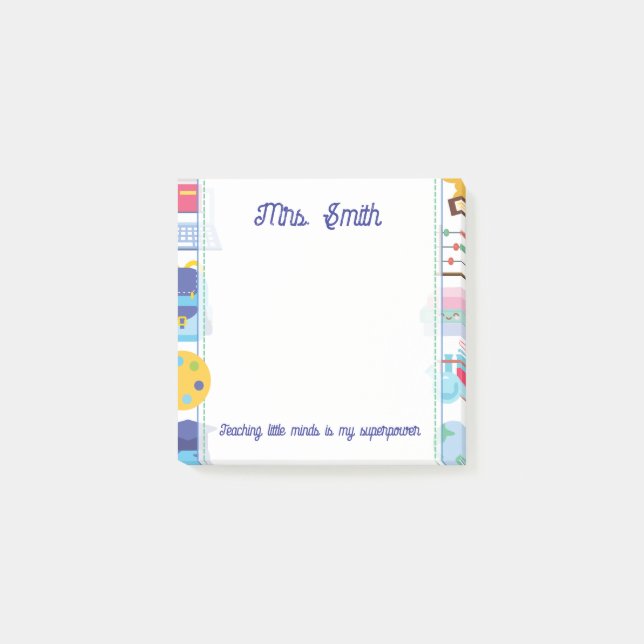 Post-it® Notes post-it de l'enseignant (Devant)