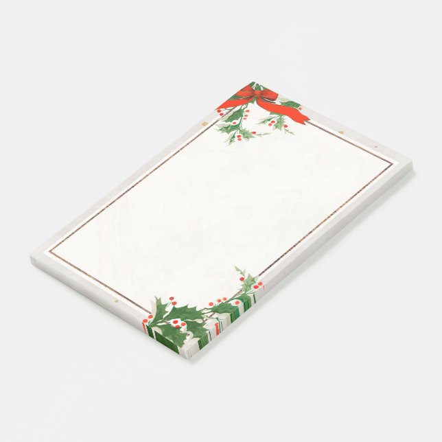 Post-it® Notes post-it de Noël (Incliné)