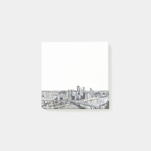 Post-it® Notes post-it de Pittsburgh Skyline