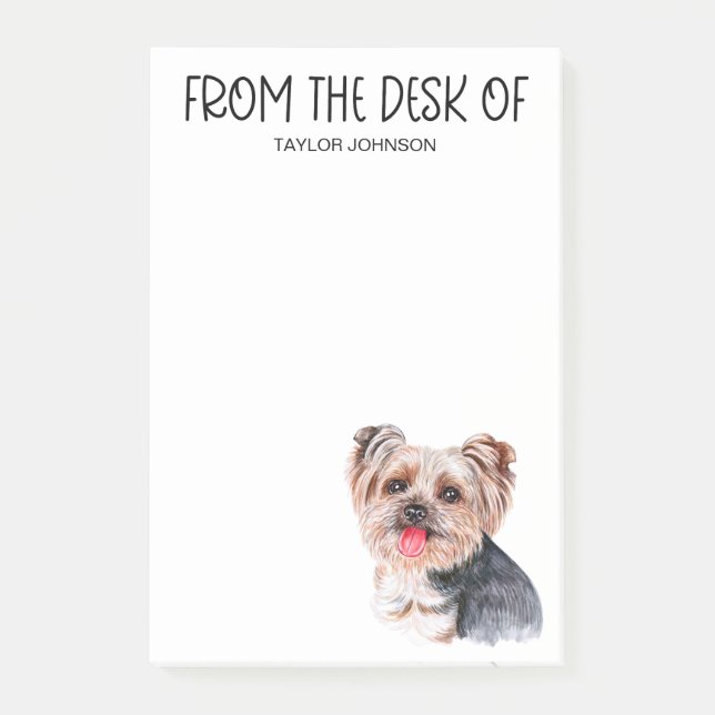Post-it® Notes post-it de Yorkie Lover (Devant)