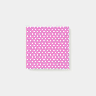 Post-it® Notes post-it des Pois rose vif