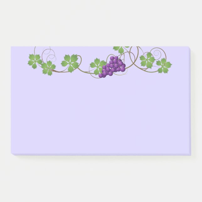 Post-it® Notes post-it des raisins (Devant)
